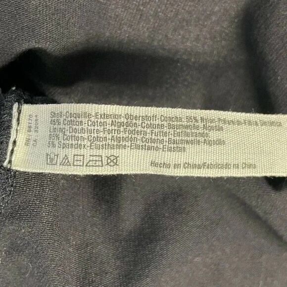 Intimately Free People Black Peekaboo Lace Slip Dress Scallop Hem Size S - Picture 5 of 7